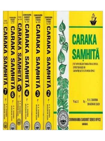 Caraka Samhita Set of 7 Volumes (Critical Exposition Based On Cakrapani Datt's Ayurveda Dipika)