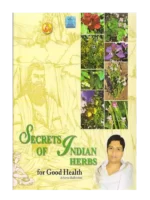सीक्रेट्स ऑफ़ इंडियन हर्ब्स फॉर गुड हेल्थ </br> Secrets of Indian herbs for Good Health (English)