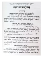 नाड़ी-तत्त्व-दर्शनम् </br> Nadi-Tattva-Darshanam - Image 3