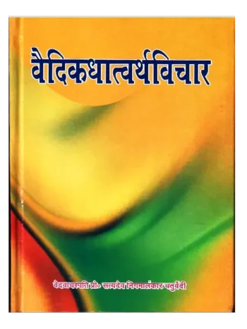 वैदिकधात्वर्थविचार, Vedic Dhatvartha Vichar